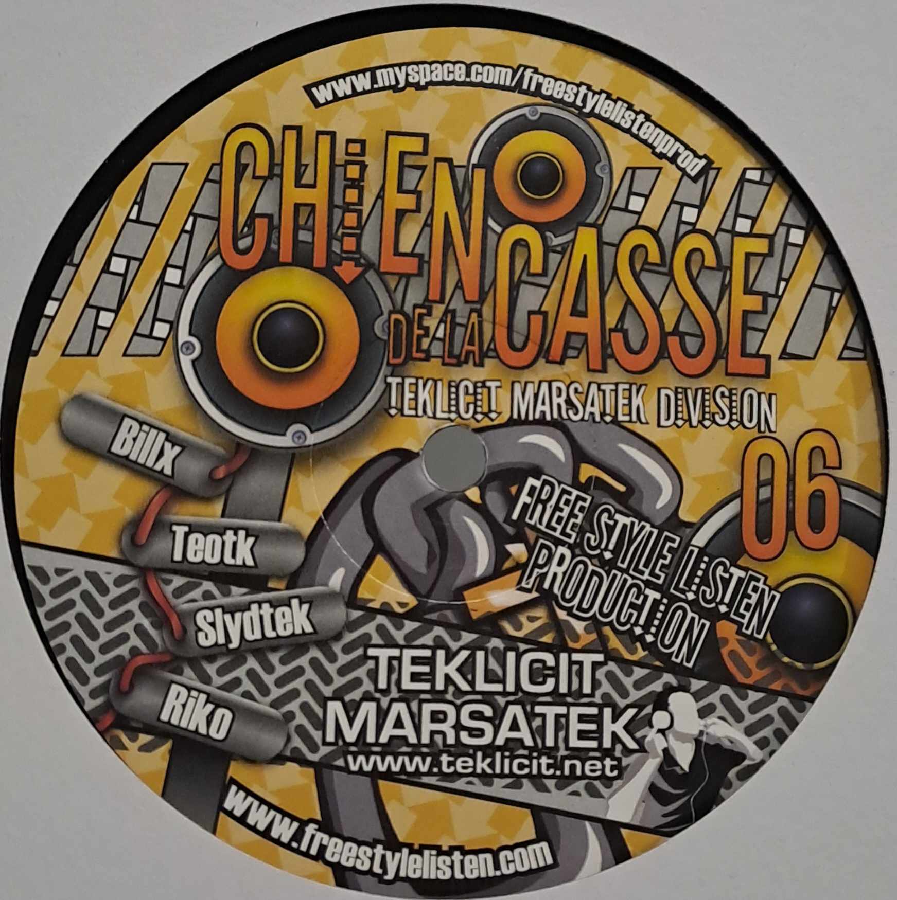 Chien De La Casse 06 - vinyle tribecore